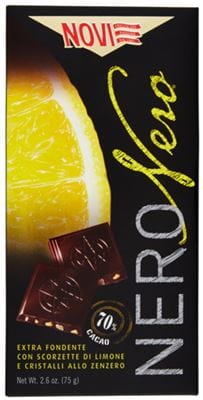 Ciocolata Novi Neagra cu Lamaie - 75 g