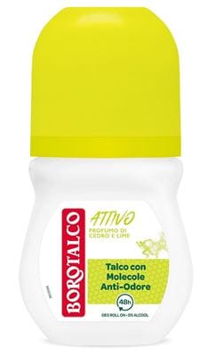 Deo Roll On Borotalco Attivo Giallo 50 ml