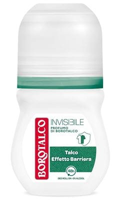 Borotalco Deo Roll Invisibile Verde, 50 ml