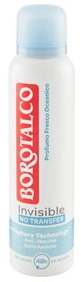 Deodorant Spray Borotalco Invisible Azzurro 150 ml
