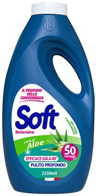 Detergent Lichid Soft Aloe 2.25LT