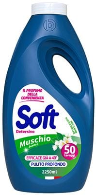 Detergent Lichid Soft Muschio Bianco 2.25 LT