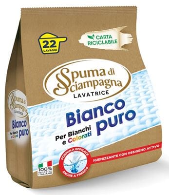 Detergent Praf Spuma Di Sciampagna Bianco Puro 22 spalari