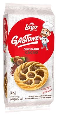 Mini Tarte Lago Cu Cacao 6x40gr