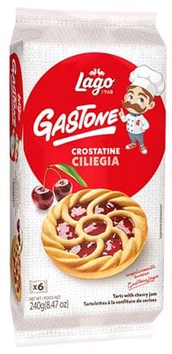 Mini Tarte Lago Cu Cirese 6x40gr