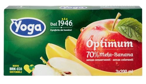 Suc Yoga Mela Banana 3x200ml