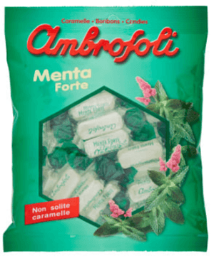Bomboane Ambrosoli Cu Menta 150gr