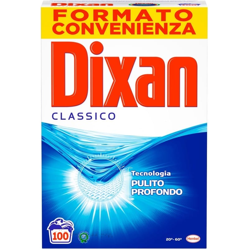 Detergent Pulbere Dixan 100 Spalari Original Italia