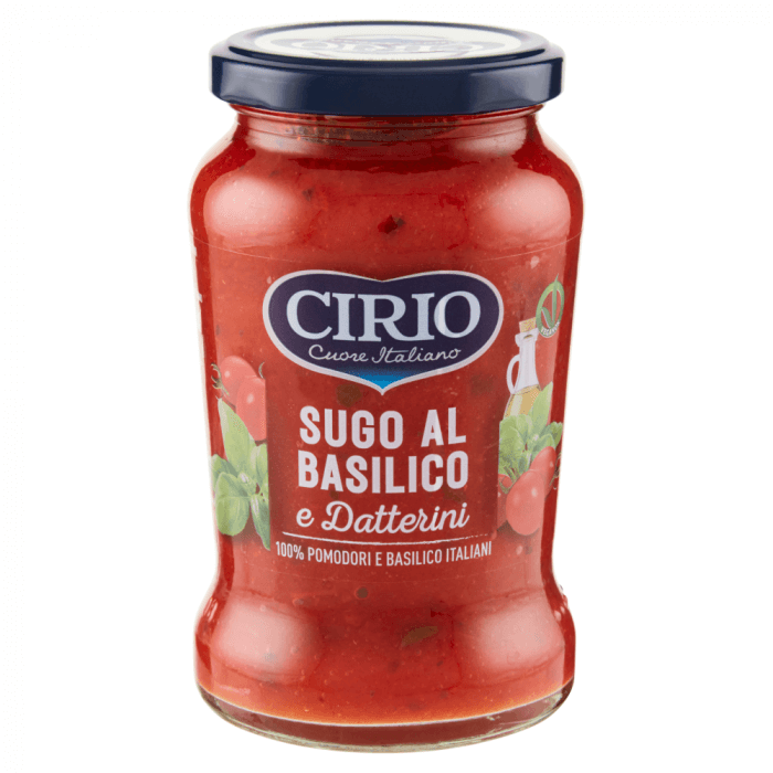 Sos Paste Cirio Rosii si Busuioc