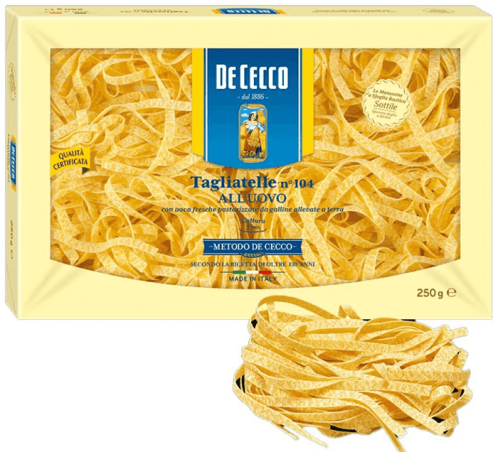 Paste Tagliatelle De Cecco cu ou nr. 104