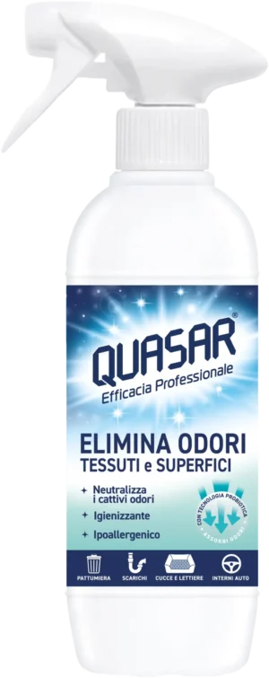 Parfum Spray Multifunctional Quasar Elimina Odori 500ml
