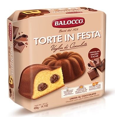 Prajitura Torta Balocco In Festa cu Crema de Ciocolata 400g