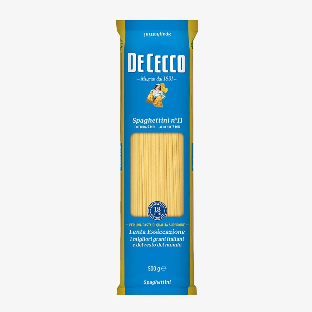 Paste De Cecco Spaghettini no11 500g