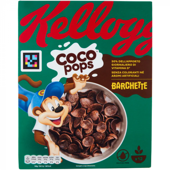 Cereale Kellogg's Coco Pops Barchette, 330 g