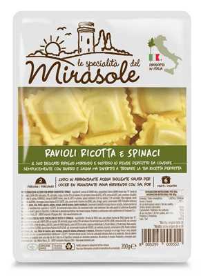 Ravioli Ricotta e Spinaci 200g