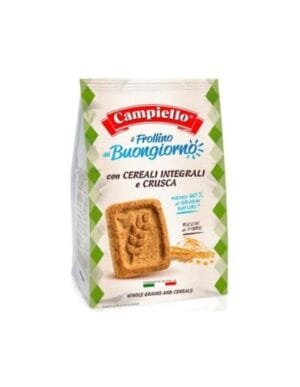Biscuiti cu cereale integrale si tarate Campiello 350g