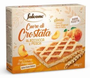 Crostata Albicocca e Pesca Falcone 4x60g