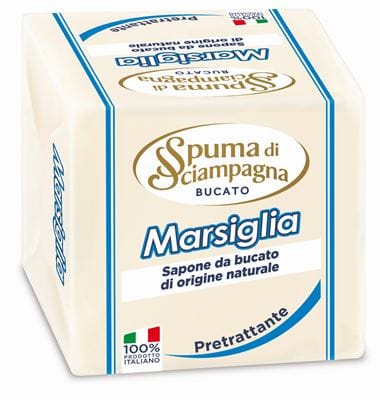 Sapun solid de rufe Spuma di Sciampagna Marsiglia 250g