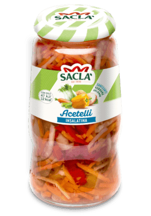 Sacla Salata de legume cu otet, 300g