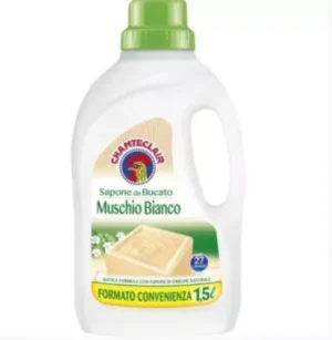 Sapun de Rufe Lichid Chante Clair Musc Alb 1.5L Original Italia