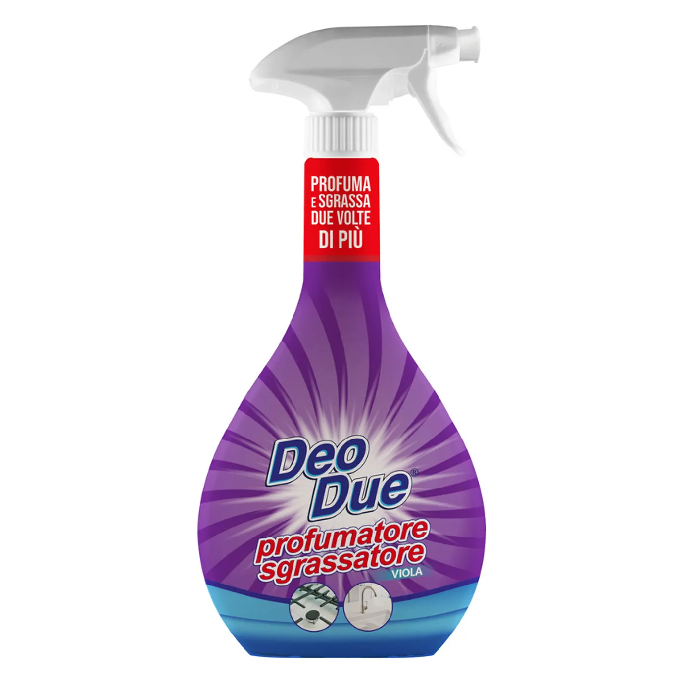 Degresant profesional parfumat DEO DUE Viola 600 ml