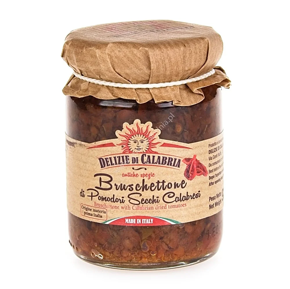 Crema Bruschettone di Pomodori Secchi Calabresi Delizie Di Calabria 90g