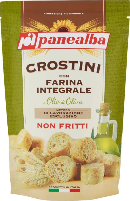 Crostini Panealba Integrali 80g