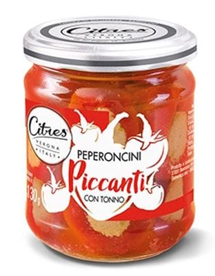 Ardei picanti umpluti cu ton Citres, 180g