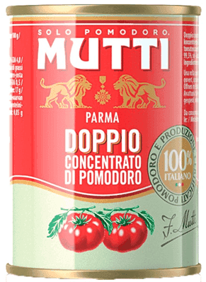 Mutti dublu concentrat de tomate 140g Original Italia