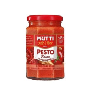 Sos rustic Pesto de migdale si rosii uscate Mutti 180g
