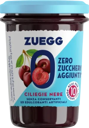 Dulceata fara zahar Zuegg Cirese Negre 220g