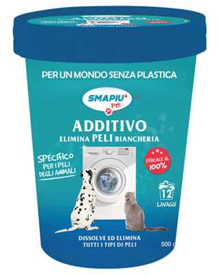 Solutie Aditiv Smapiu' Elimina parul de animale 500g Original Italia