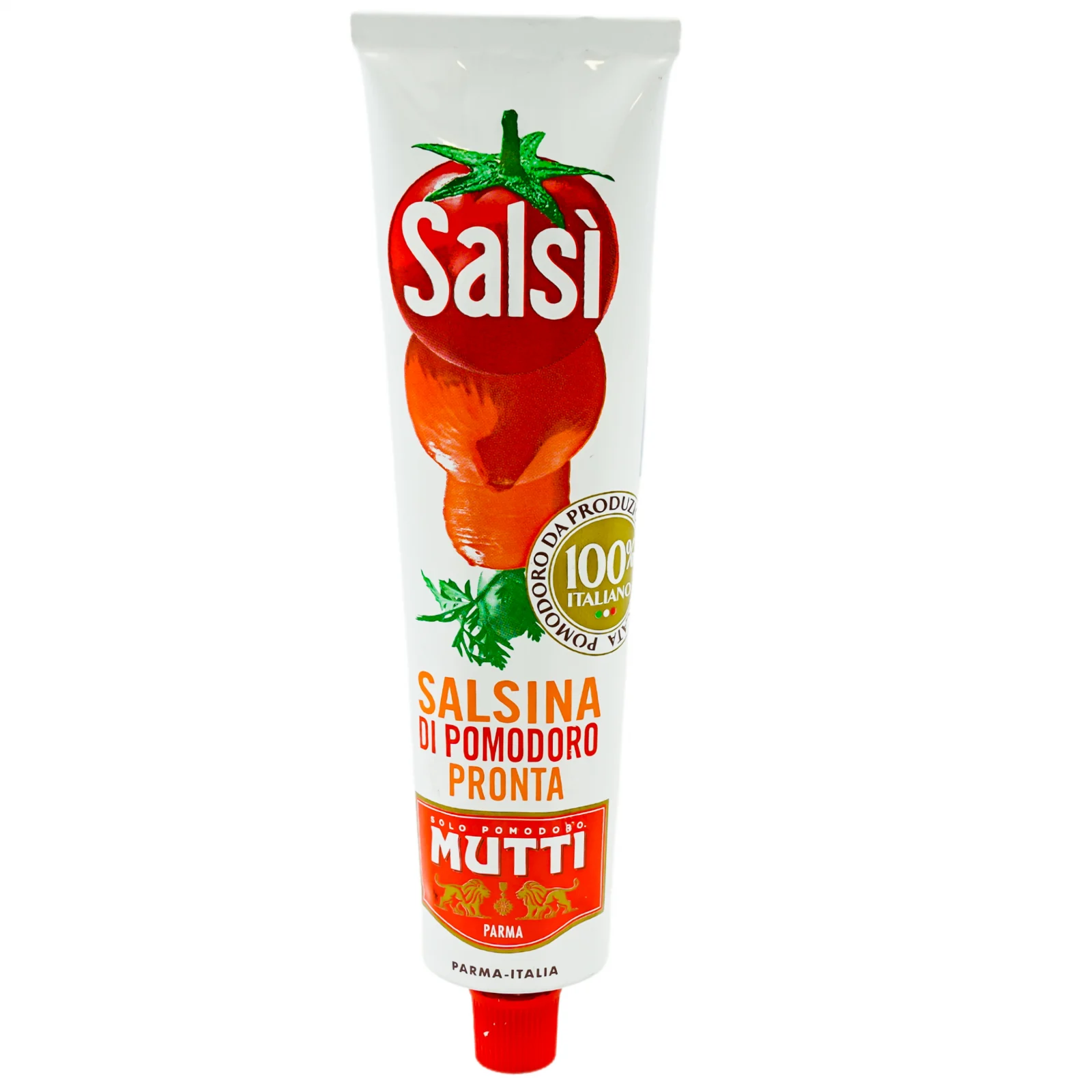 Pasta De Rosii Cu Legume Salsi Mutti 130g Original Italia