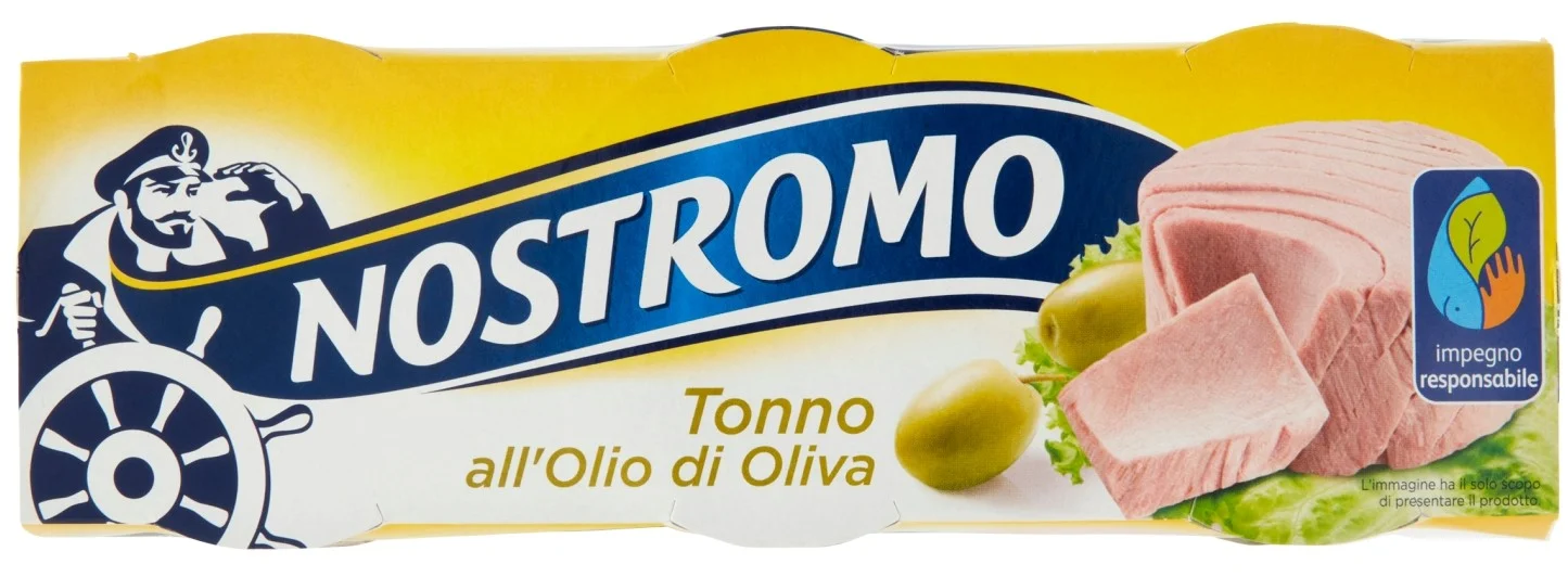 Ton Nostromo all`Olio d`Oliva 70gx3