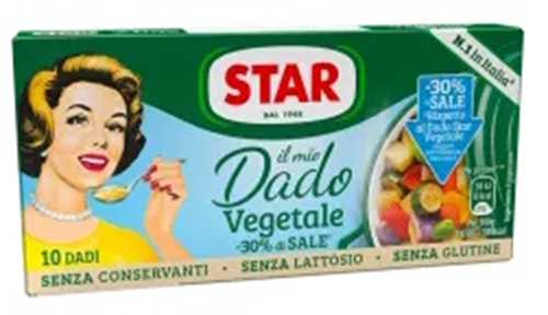 Cuburi Condimente Star Dado Vegetale -30% Sare - imagine 2