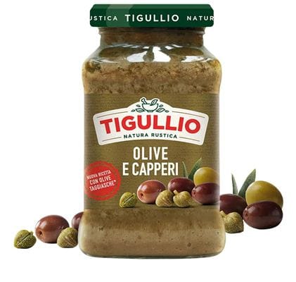 Sos Pesto Tigullio cu Masline si Capere 185g