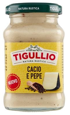 Sos Pesto Tigullio Cacio e Pepe,  sos din branza Pecorino Romano si piper negru