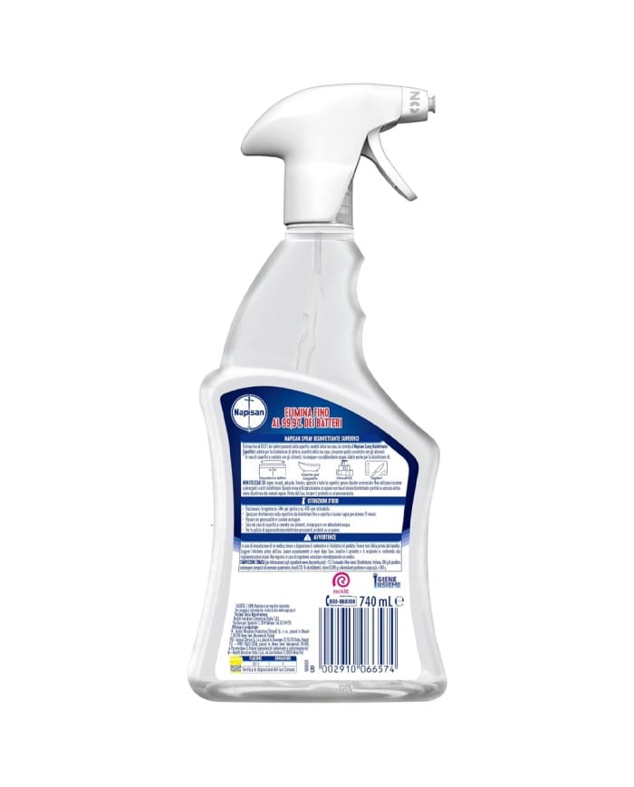 Spray Igienizant Napisan Clasic 740ml - imagine 2