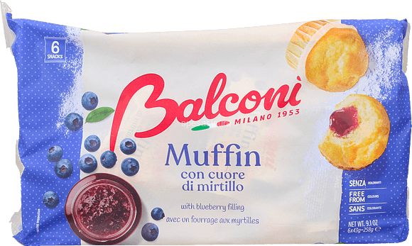 Briose Cu Afine Balconi 258g