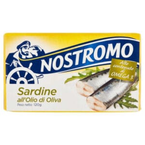 Sardine in ulei de masline Nostromo 120g