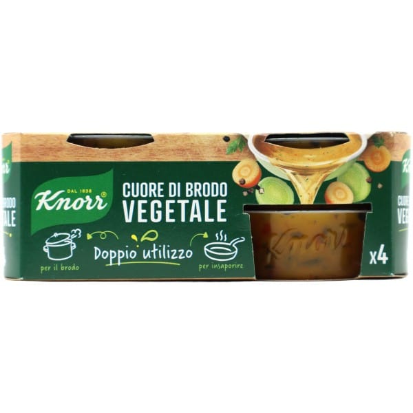 Supa de Legume Cuore di Brodo Vegetale 28gx4