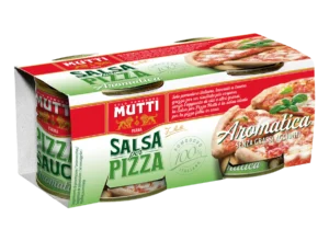 Sos aromatizat pentru pizza din pulpa de rosii Mutti 2x 210g