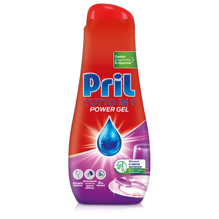 Detergent pentru masina de spalat vase Prill Gold Lamaie si Lime 630ml
