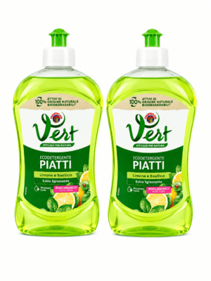 Detergent Vase Eco Vert Chante Clair Lamaie si Busuioc Oferta x 2 buc