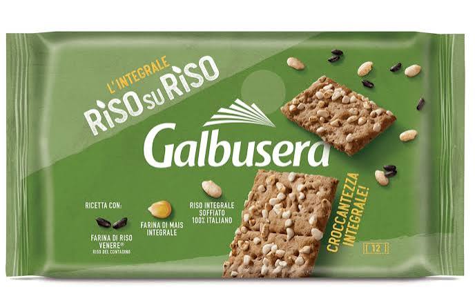 Galbusera Crackers Integrali Riso su Riso 380gr
