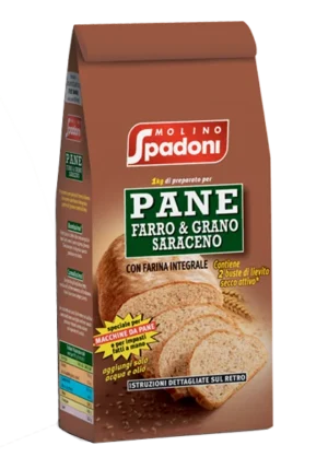 Ameste de Faina Paine cu Hrisca si Grau Integral 1kg